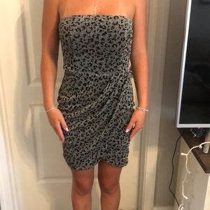 New Superdown gray and black sparkle dress!!